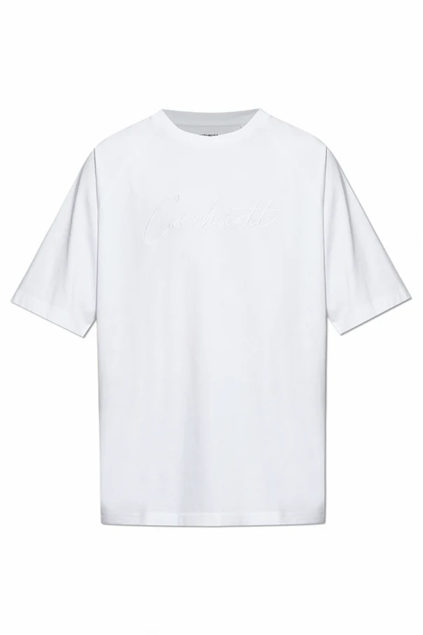 WHITE T-shirt 'Ray' with logo