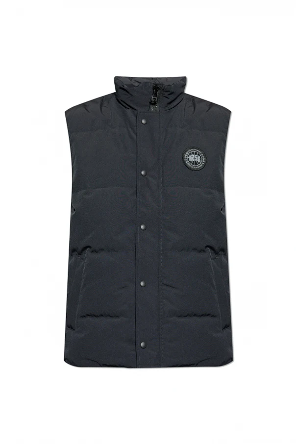 CZARNY Puchowa kamizelka ‘Garson’