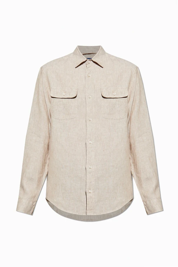 beige Linen shirt