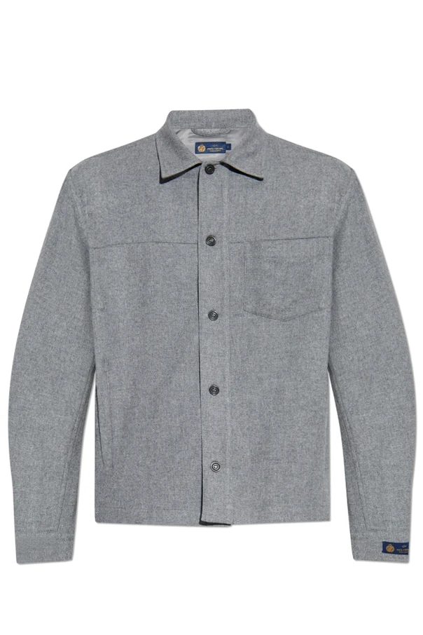 GREY Wool shirt