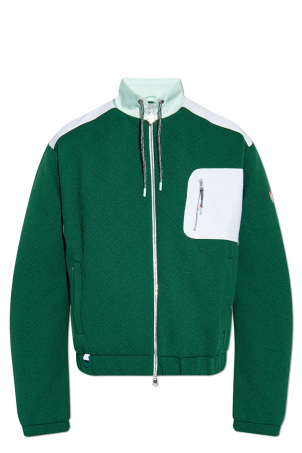 GRÜN Jacke mit Stehkragen