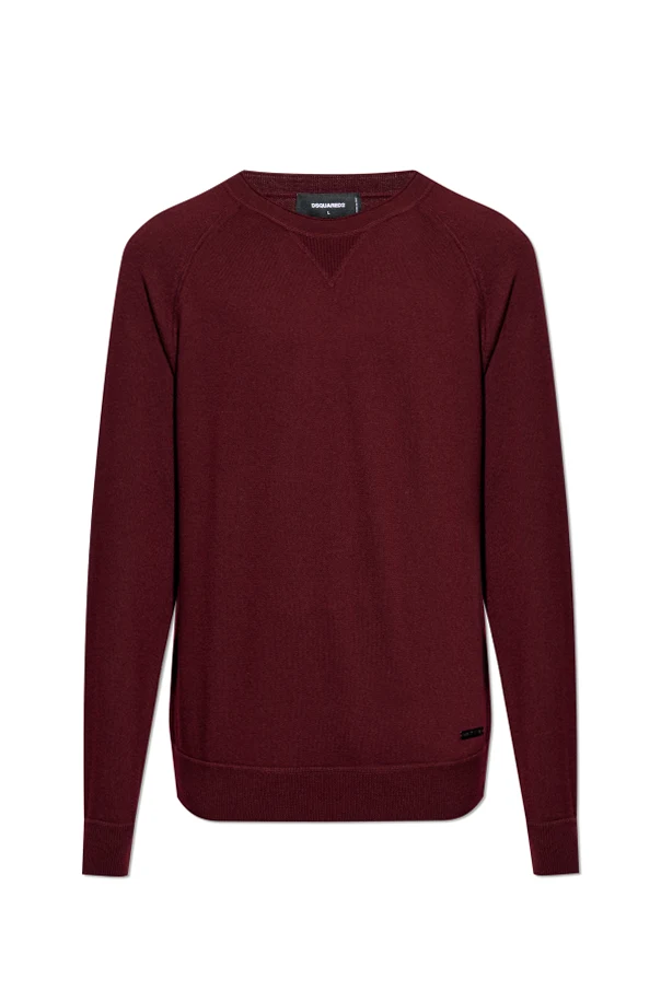 BURGUNDER Wollpullover
