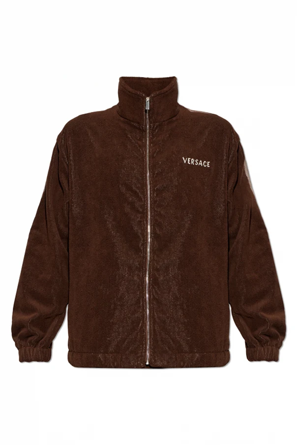 BROWN Terry cotton sweatshirt