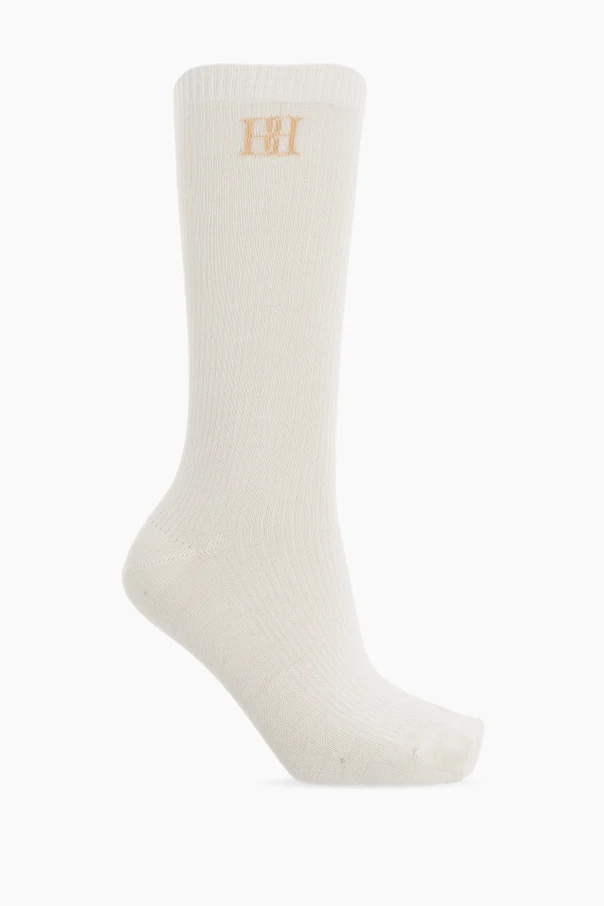 cream "Leiano" socks