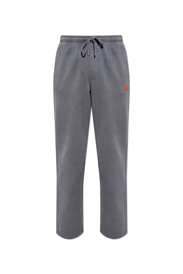 SZARY Spodnie dresowe