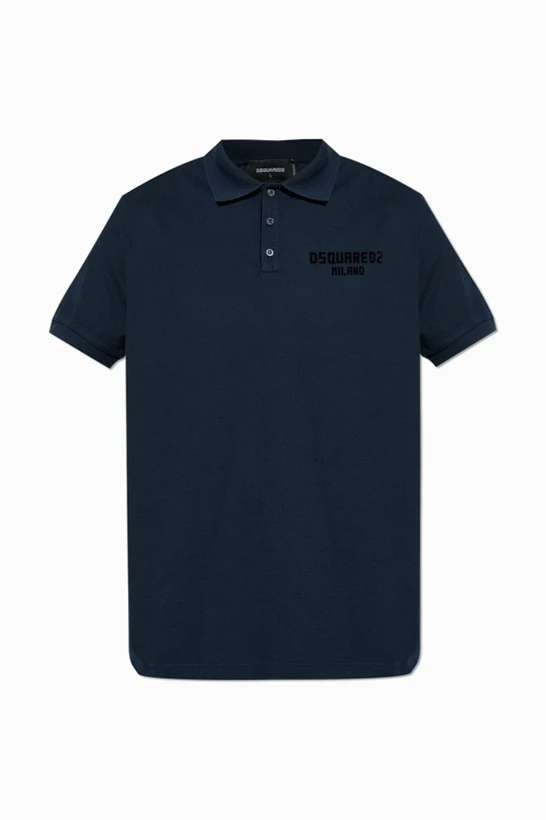 MARINEBLAU Polo mit Logo