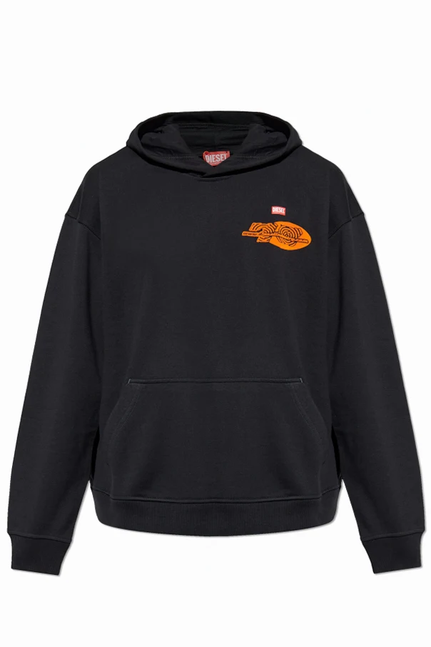 CZARNY Bluza `S-BOXT-HOOD-T5`