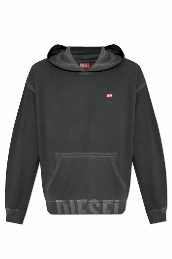 SZARY Bluza `S-BOXT-HOOD-T4`