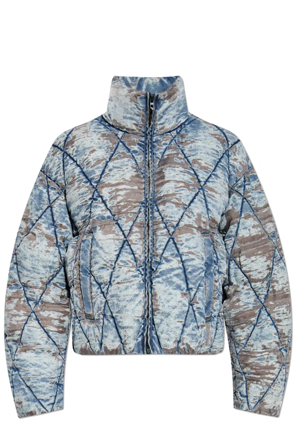 BLAU Gefütterte Jacke „W-KONS“
