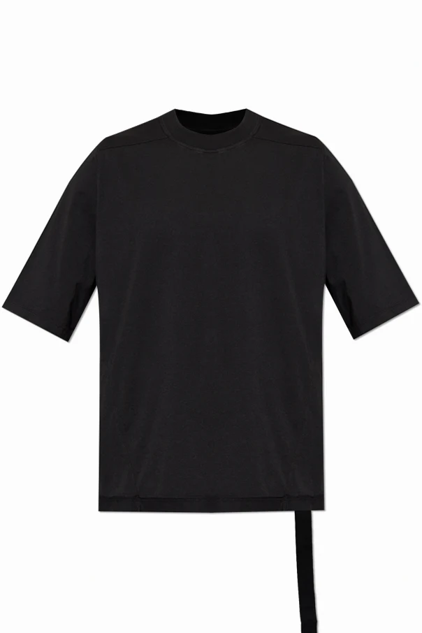 CZARNY T-shirt z logo ‘Level T’