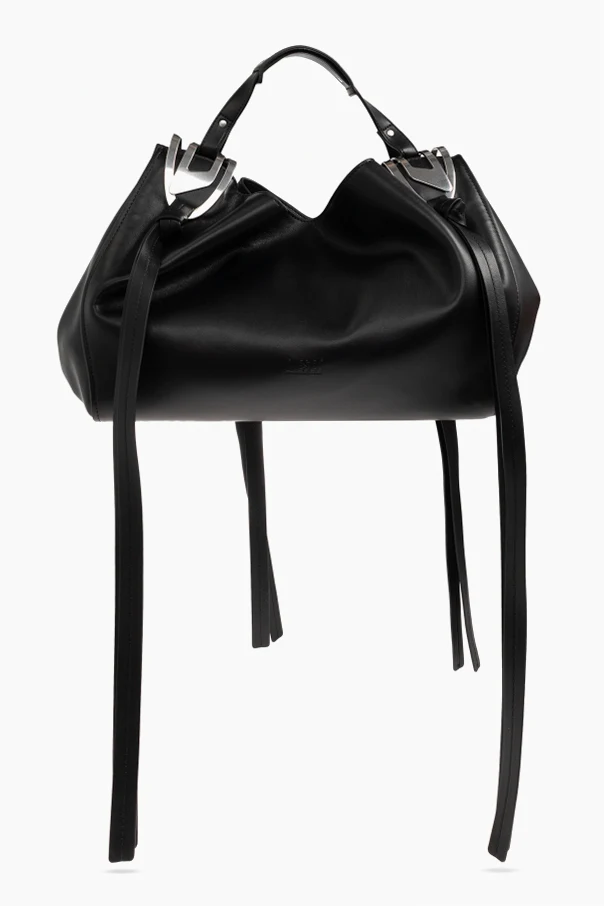 BLACK Handbag "KNOT-D TOPHANDLE M"