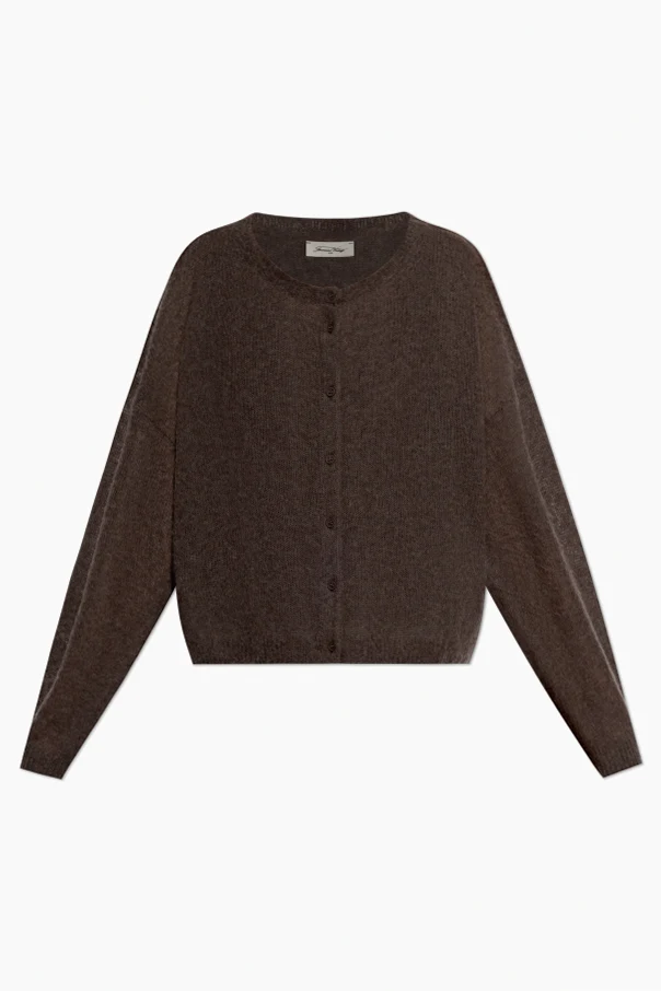 BROWN Oversized cardigan