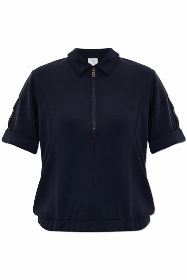 NAVY BLUE Short Sleeve Polo ‘Finya’