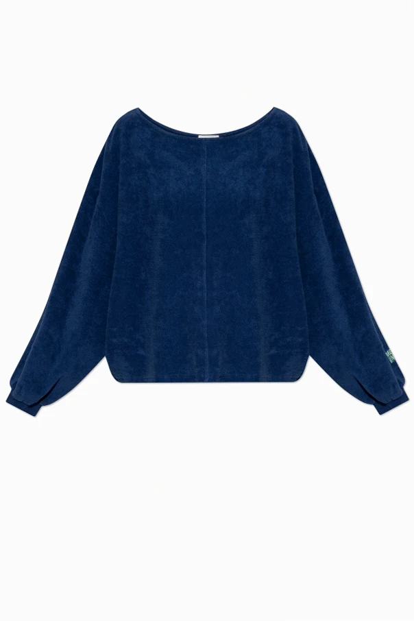 NAVY BLUE Oversized sweatshirt