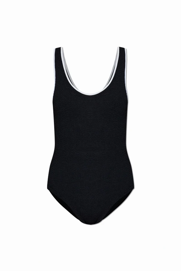 BLACK One-piece swimsuit ‘Faye’