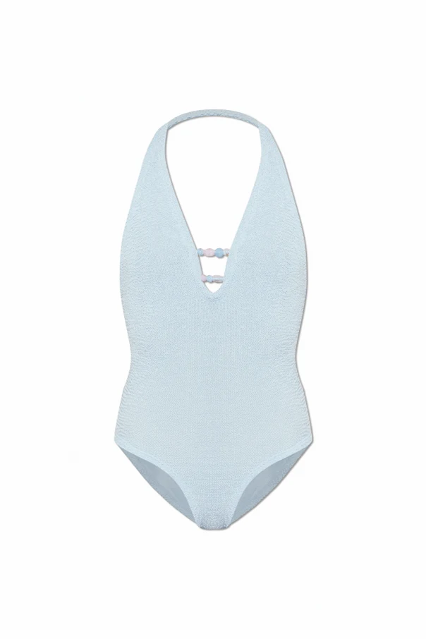 light blue One-piece swimsuit ‘Adriana’