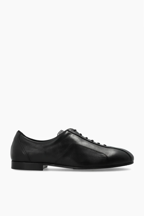 BLACK Leather shoes