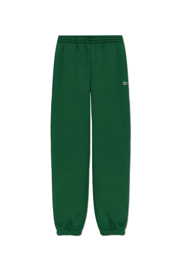 GREEN Logo-appliqué sweatpants