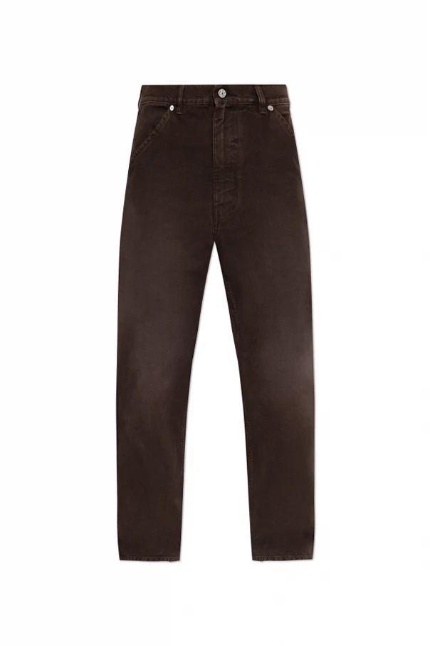 BRAUN Jeans mit weiten Beinen