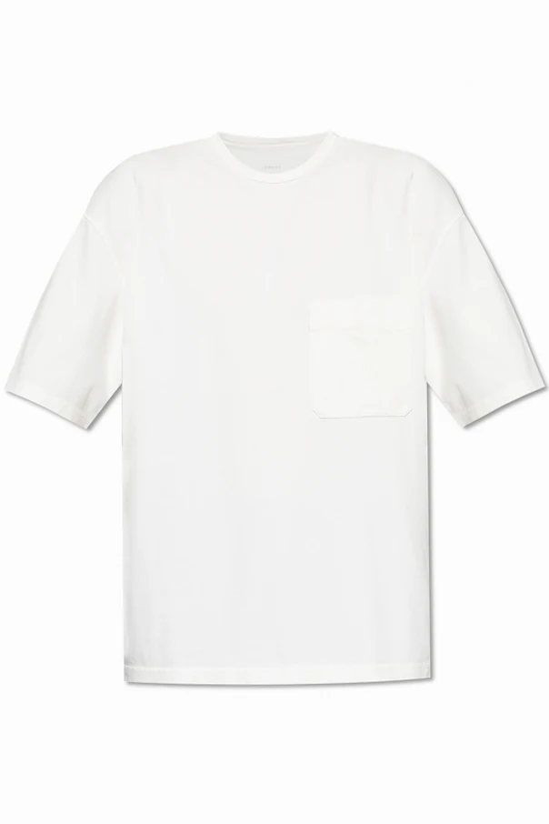 WEISS T-Shirt mit Tasche