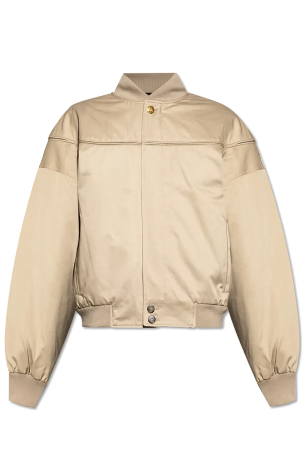 beżowy Kurtka `Gas Station` typu `boberka`