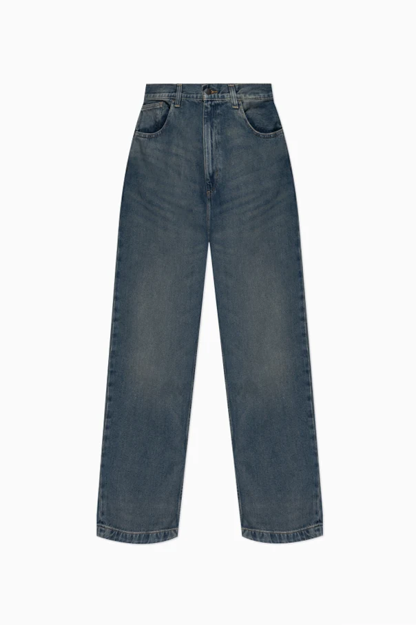 NAVY BLUE "Smith" jeans with slightly tapered legs