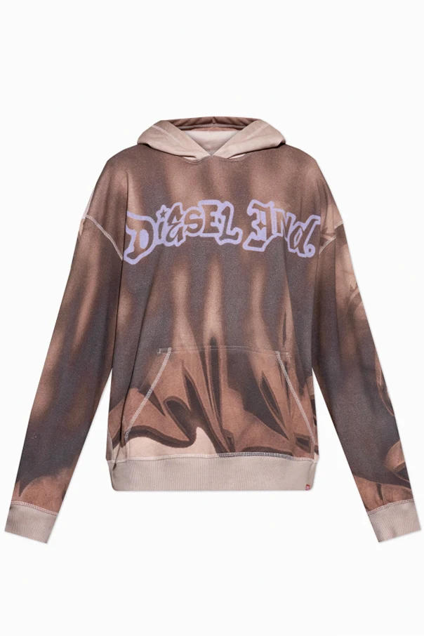 BRĄZOWY Bluza `S-BOXT-HOOD-SHOW`