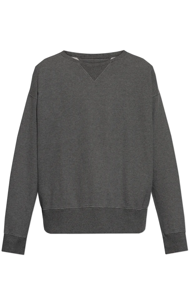 GRAU Baumwoll-Sweatshirt