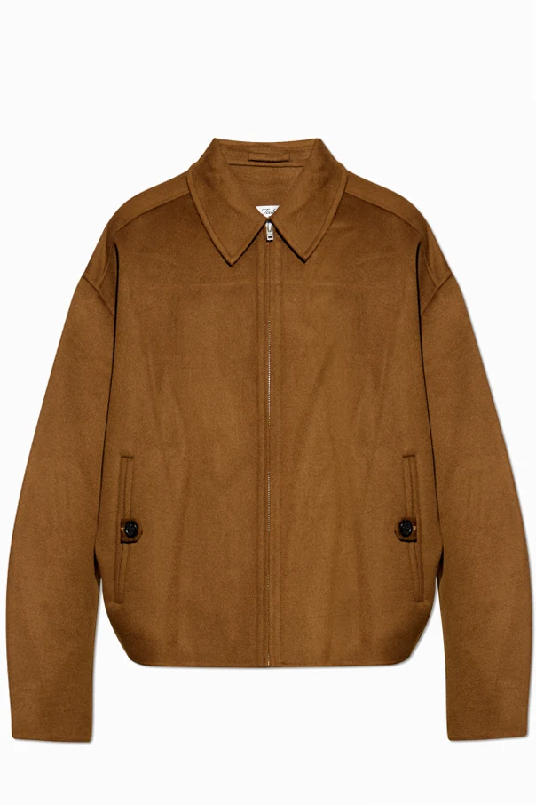 BRAUN Wolljacke mit Kragen