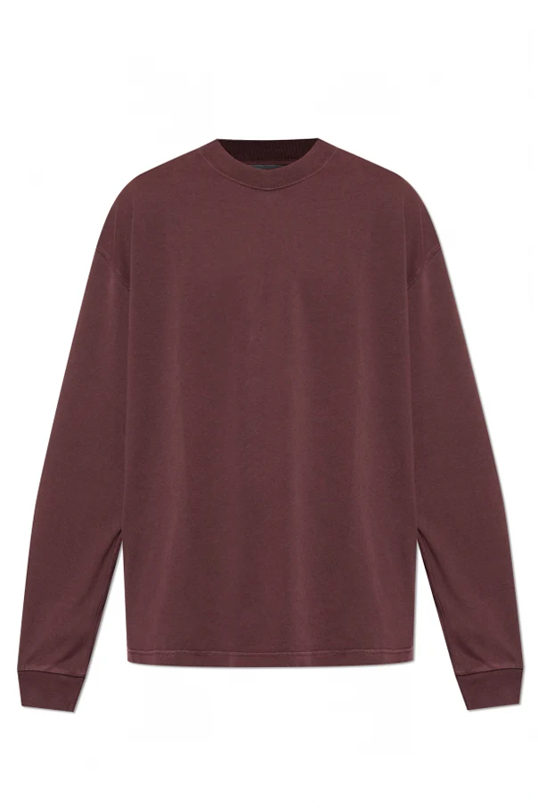 BURGUNDY Long sleeve T-shirt