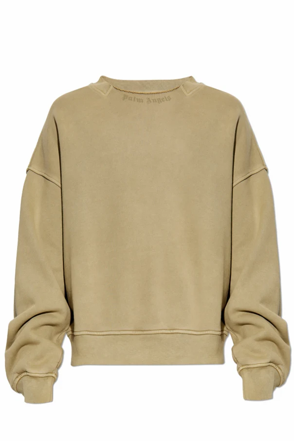 GRÜN Sweatshirt mit Vintage-Effekt