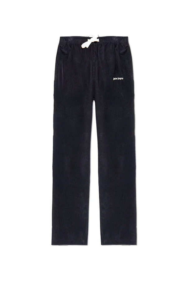 NAVY BLUE Loose-fit corduroy trousers