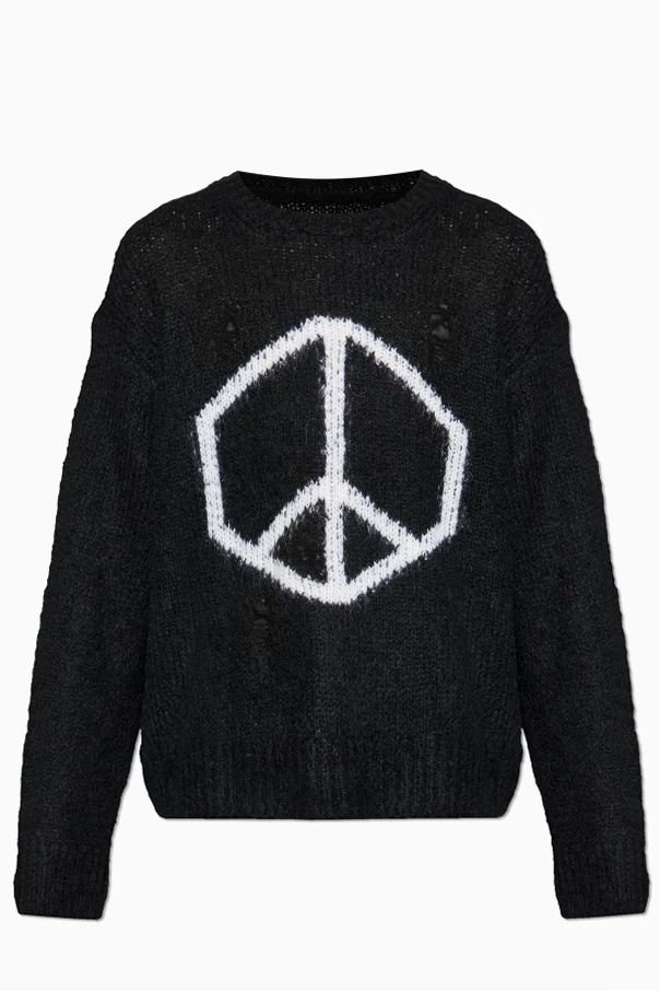 SCHWARZ Pullover „Message”