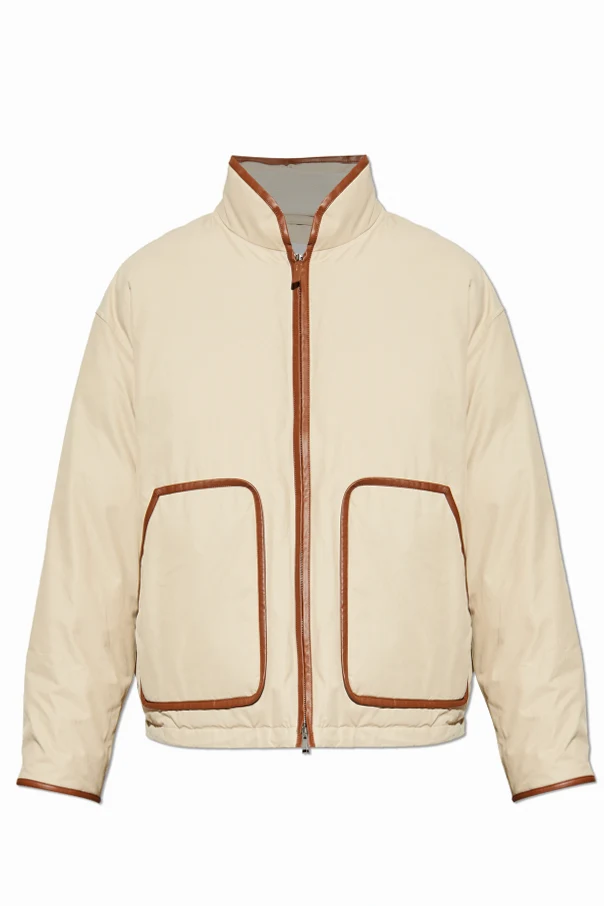 beżowy Kurtka puchowa ze stójką