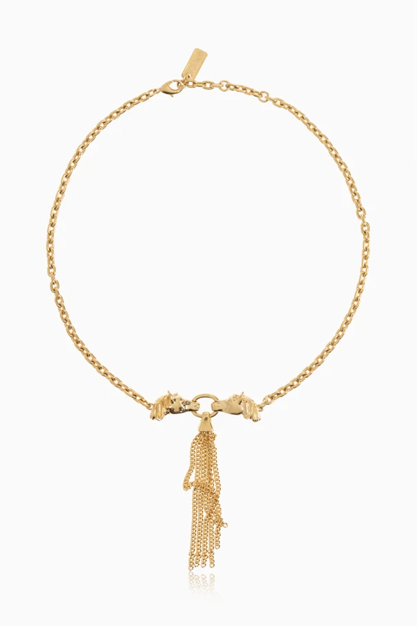 GOLD Necklace "Chain Horse"