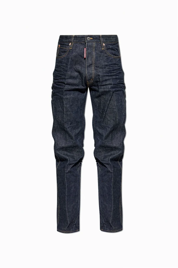 MARINEBLAU Jeans „642 Mini Front“