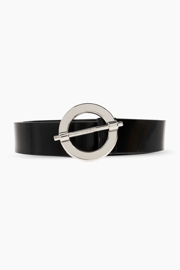 BLACK Leather belt