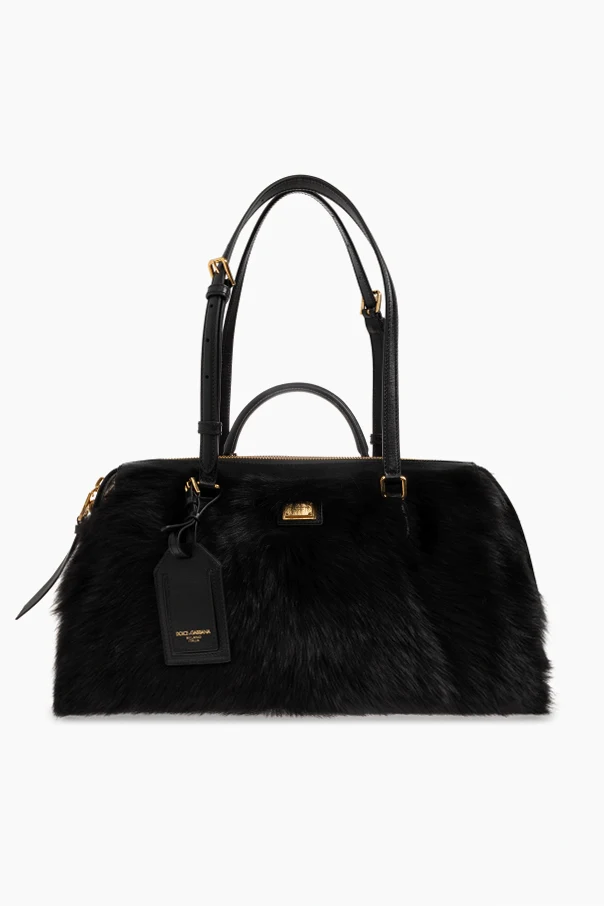 BLACK "Victoria" handheld bag