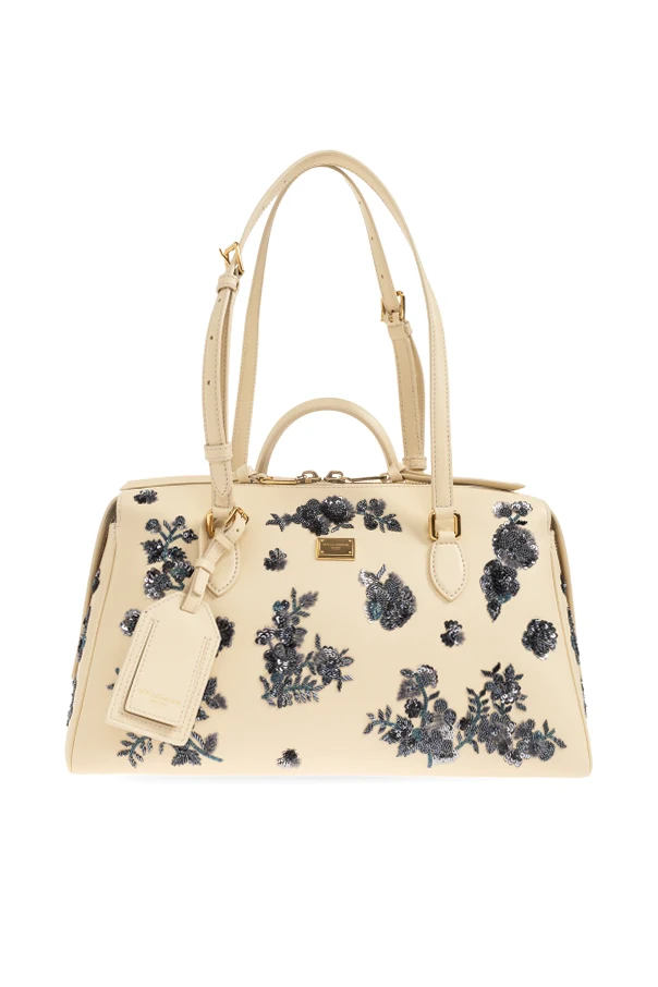 CREME Handtasche ‘Vittoria Medium’