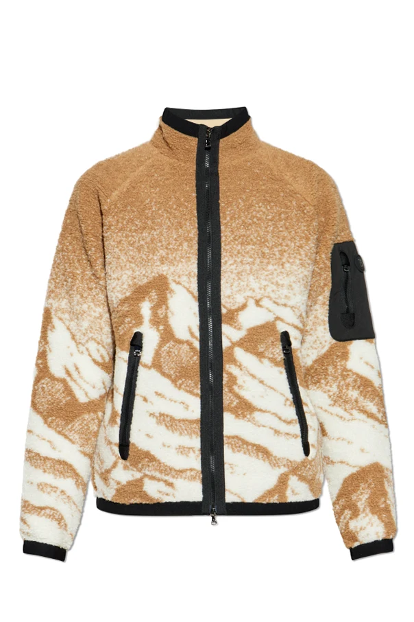 BROWN "Gregor" fleece sweatshirt