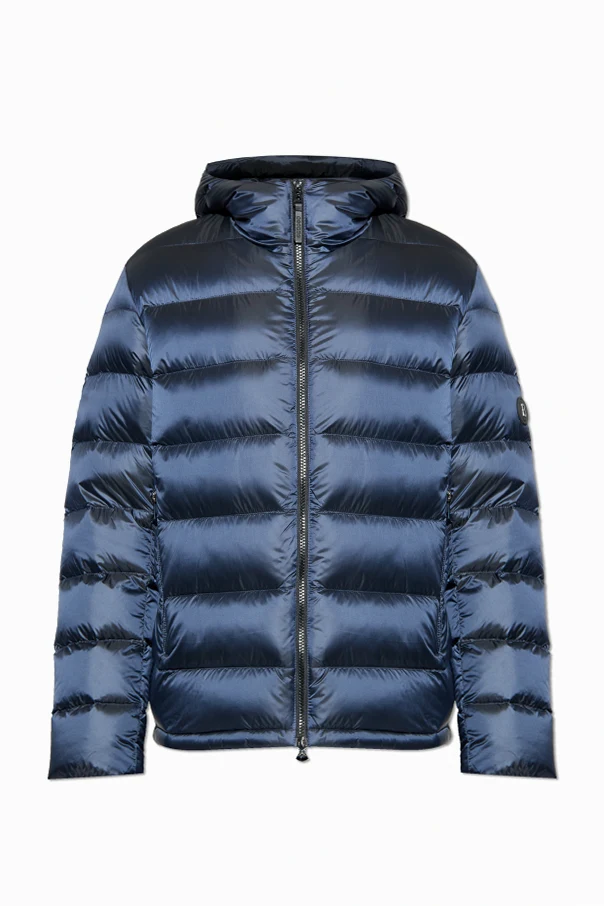 NAVY BLUE Hugh down jacket