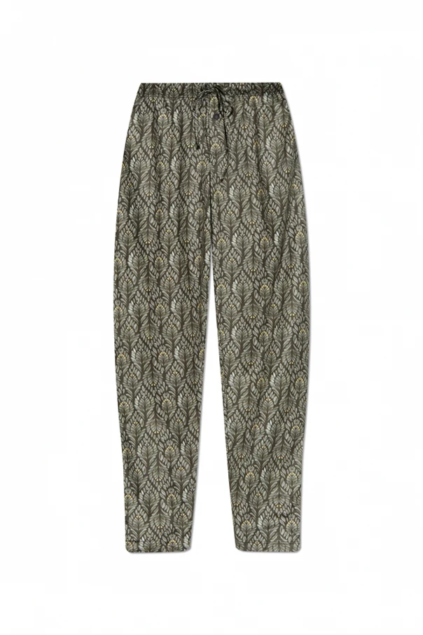 GREEN Pajama bottoms