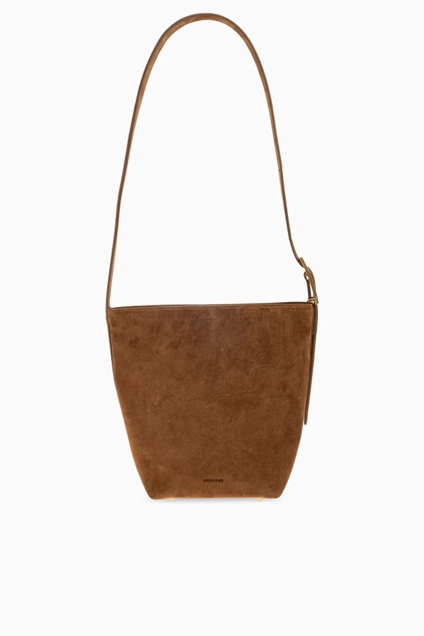 BROWN 'Elly Mini' bucket shoulder bag