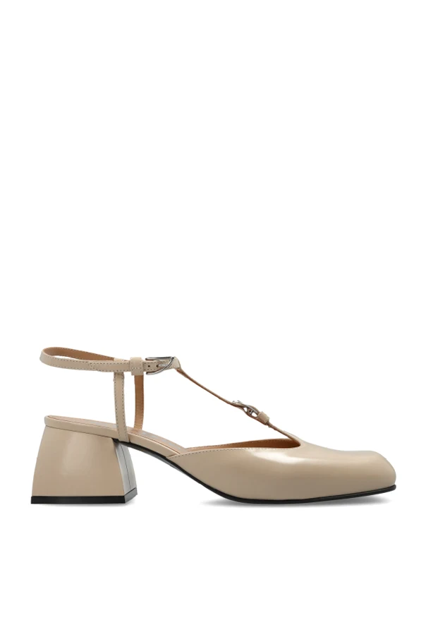 CREME Lederschuhe mit Absatz