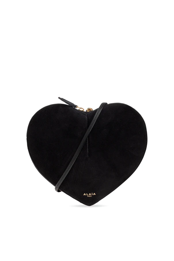 BLACK Shoulder bag "Le Cceur"