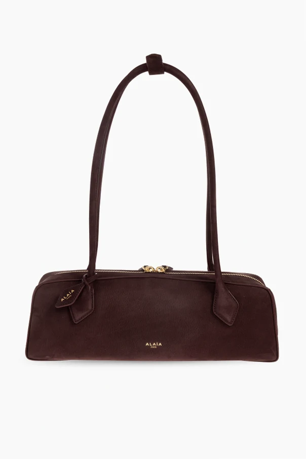 BURGUNDY Satin bag "Le Teckel Medium"