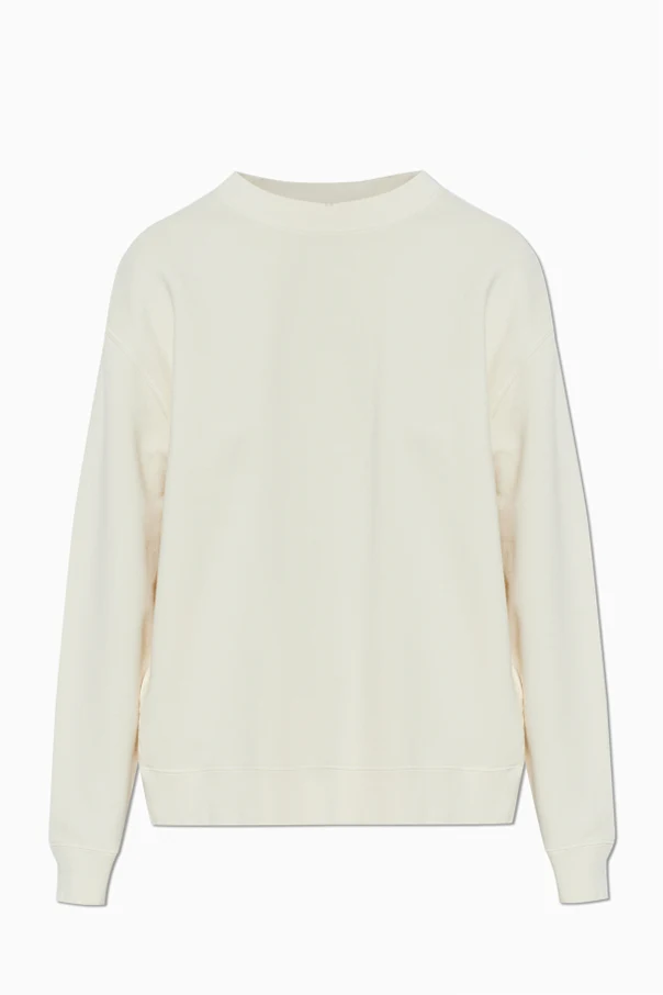 cream Sweatshirt with 'vintage' effect
