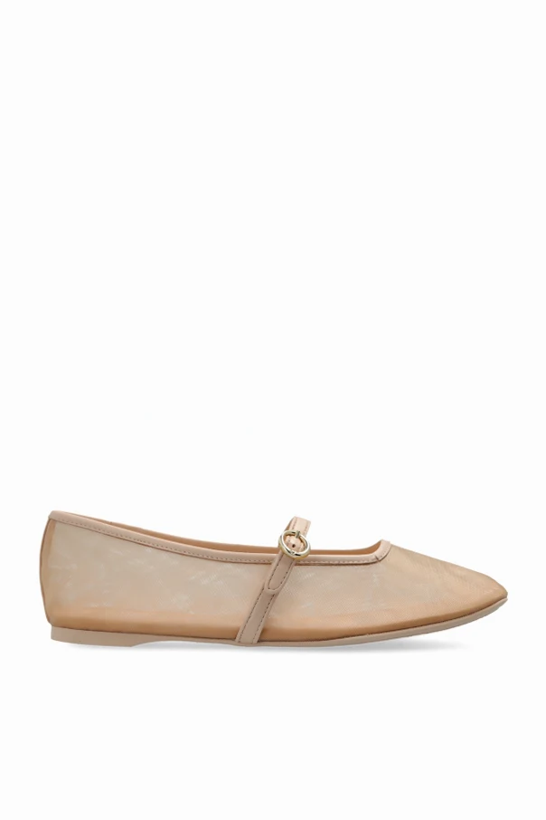 beige ‘Halo Mary Jane’ ballet flats