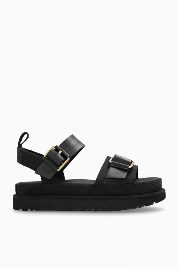 BLACK Platform sandals Goldenrise Villa