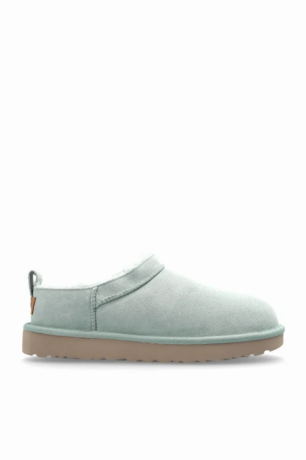 GREEN 'CLASSIC MICRO' suede shoes